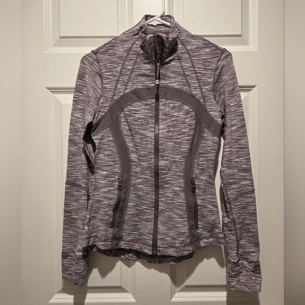 Lululemon Define Jacket - Magnum Space Dye - Size 6 - EUC!